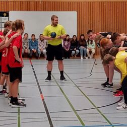 Handball- Schulmannschaft der Jungen