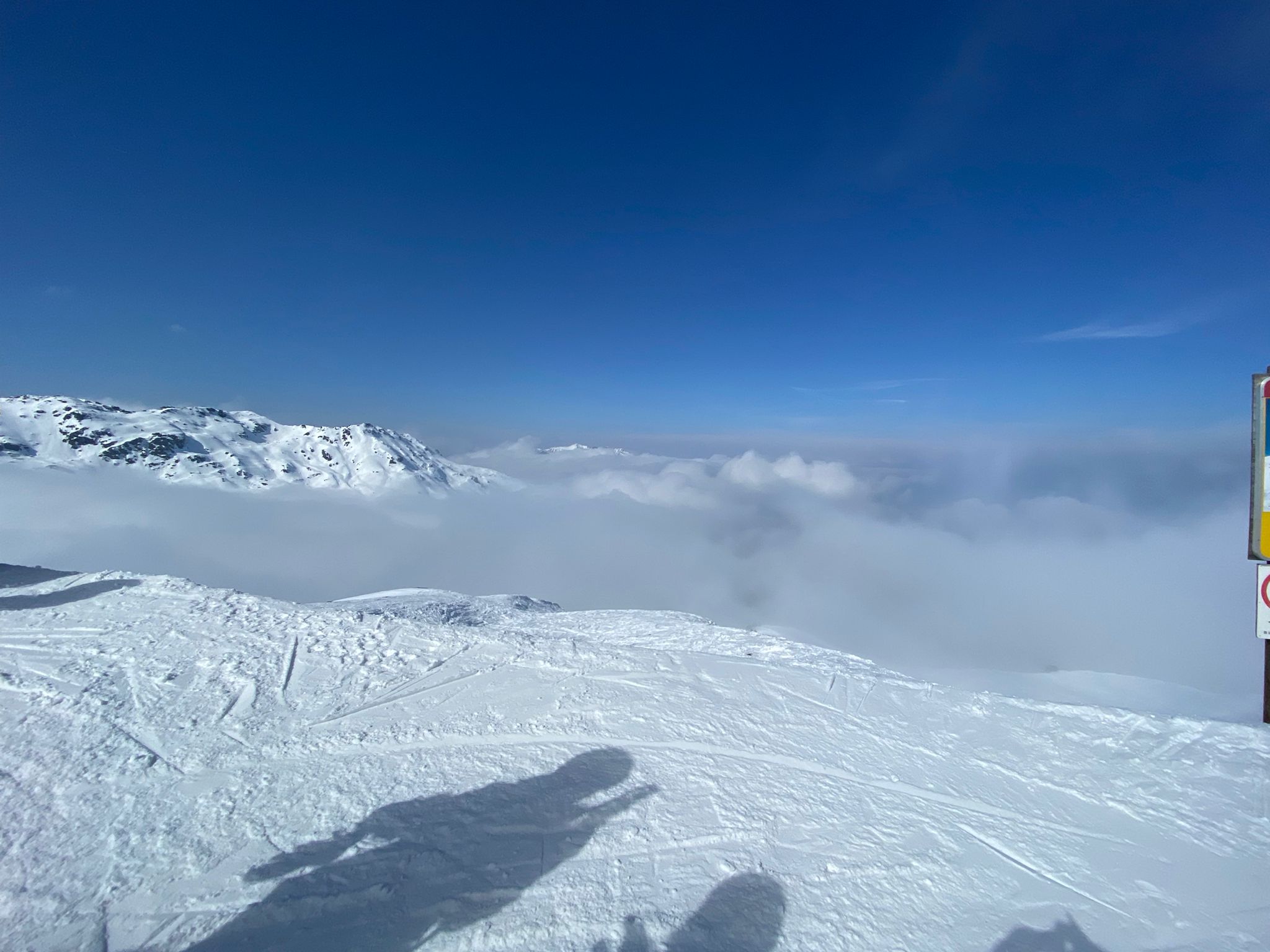 Panorama in den Alpen